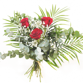 Ramo 3 rosas rojas Ramo 3 rosas rojas