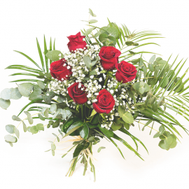 Ramo de 6 rosas rojas Ramo de 6 rosas rojas